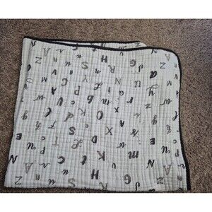 The little unicorn cotton muslin quilt abc's